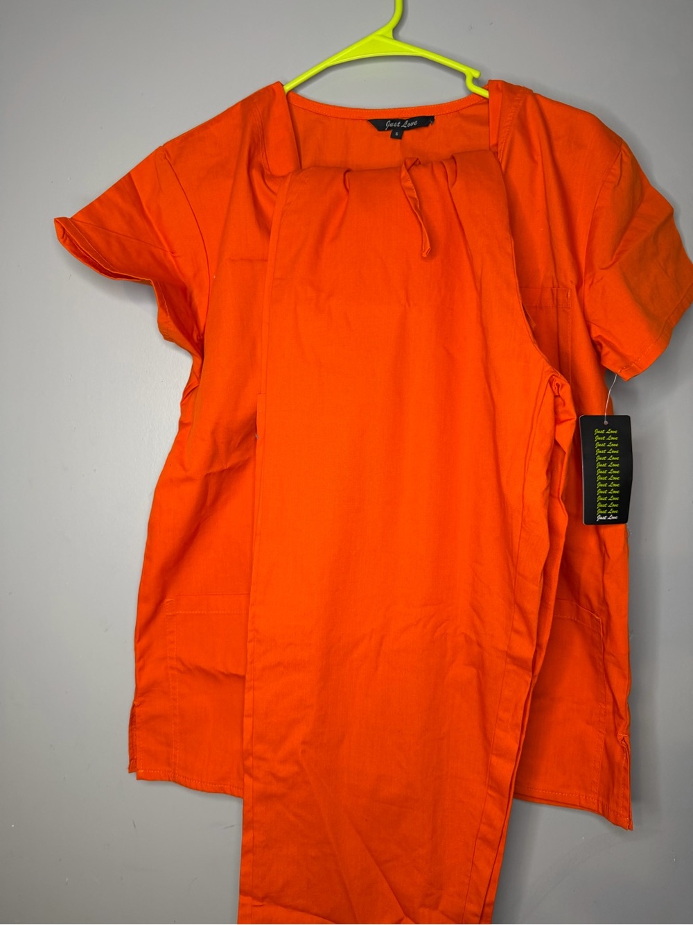 Just Love Vibrant Orange Women's Tunic Top
